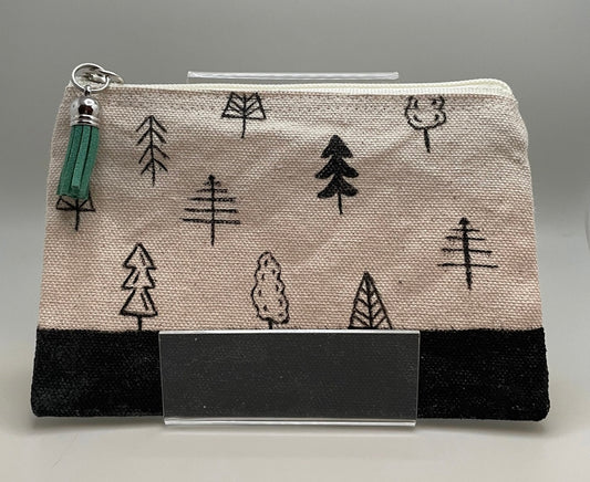 4x6 Tree (Holiday) Canvas Zipper Pouch