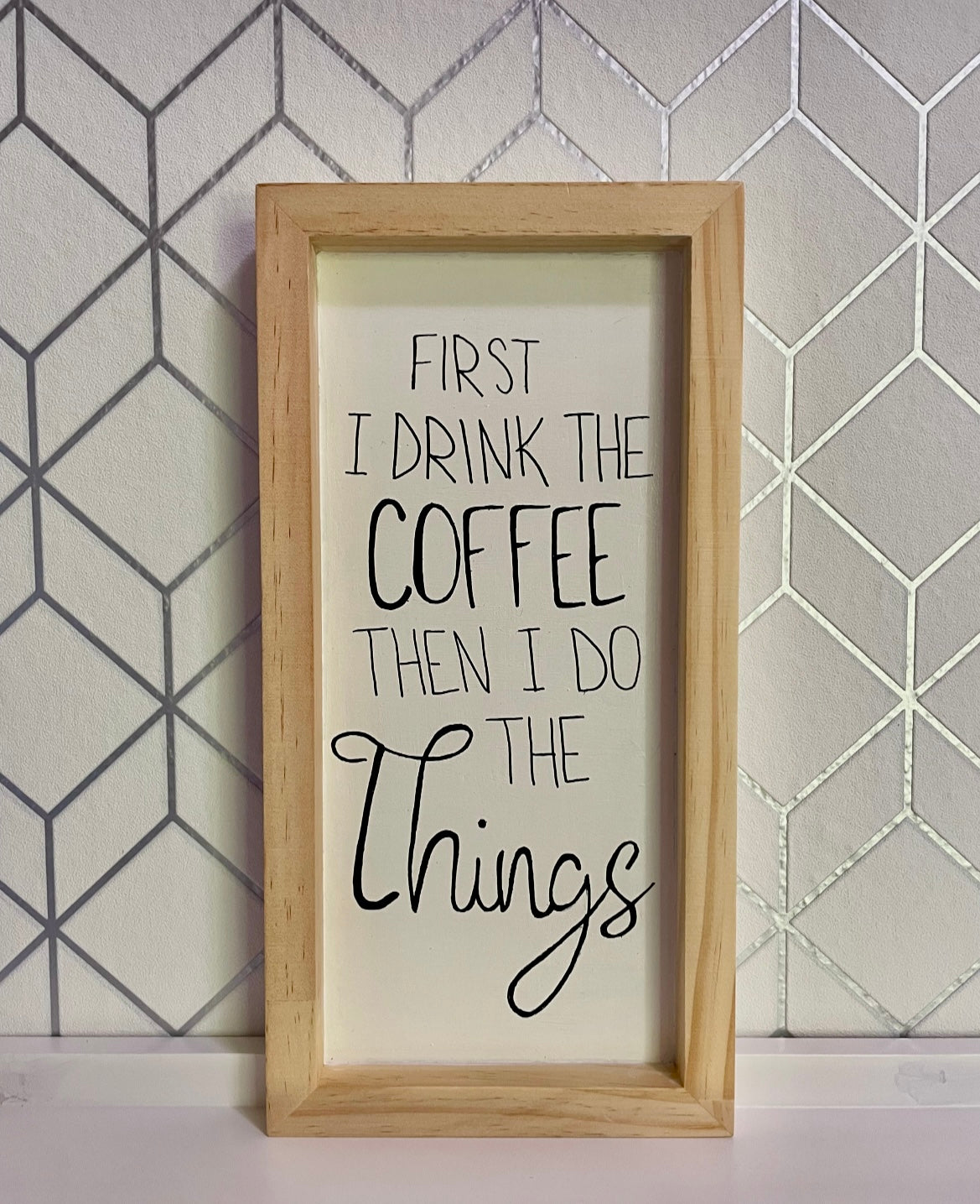 Coffee First Wall Art